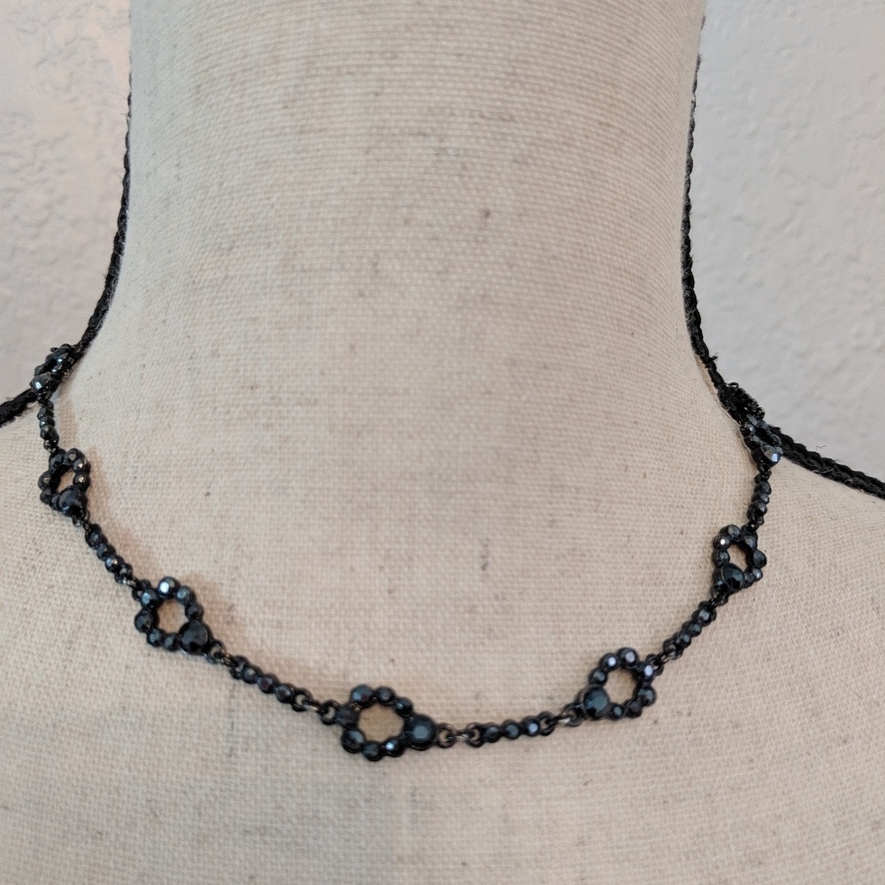 Black necklace choker wedding formal gala